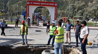 Reşadiye'de Alt Yapı Çalışmaları
