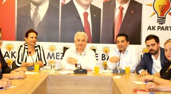 AK Parti Akdeniz Bölge Koordinatörü AK Parti Mezitli'yi Ziyaret Etti
