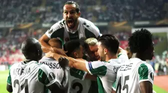 Atiker Konyaspor'dan Avrupa Ligi'nde İlk Galibiyet