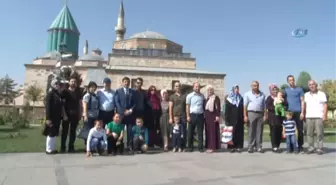 Zonguldaklı Madenciler Mevlana Müzesini Gezdi