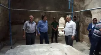 Kütahya'da 450 Yıllık Tarihi Lala Hüseyin Paşa Hamamı, Eski İhtişamına Yeniden Kavuşuyor