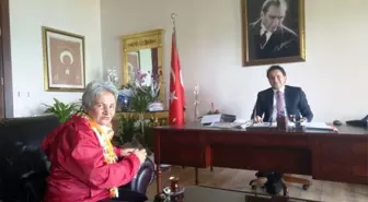 Şefkatli Ellerden Ayvalık Kaymakamı Görgülüaslan'a Ziyaret