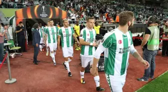 UEFA Avrupa Ligi: Atiker Konyaspor: 1 - Vitoria Guimaraes: 0 (İlk Yarı)