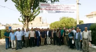 Sarıkemer Mahallesindeki Alt Yapı Projesinde Yükleniciye Yer Teslimi Yapıldı