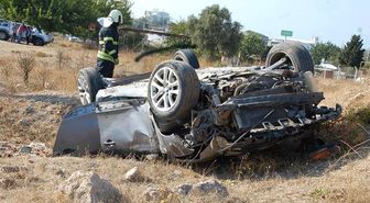 Takla Atan Otomobilde 6 Kişi Yaralandı