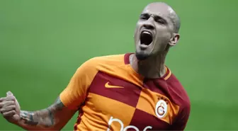 Galatasaray Maicon'un Golünden Sonra Aykut Kocaman'a Gönderme Yaptı