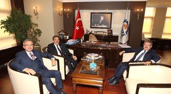Başkan Köşker'e Ziyaretler Sürüyor