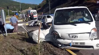 Kahramanmaraş'ta Trafik Kazası: 1'i Ağır 9 Yaralı