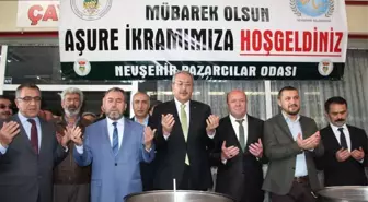 Pazarcılar Odası Aşure Dağıttı