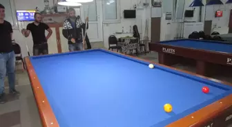 Sandıklı'da Bilardo Turnuvası