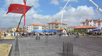 Şehitler Camii'nin Temeli Dualarla Atıldı