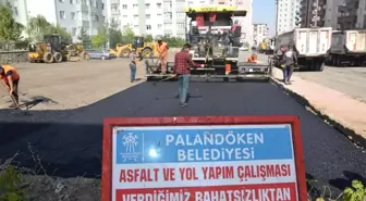 Belediye Başkanı Bulutlar, Asfalt Çalışmalarını İnceledi