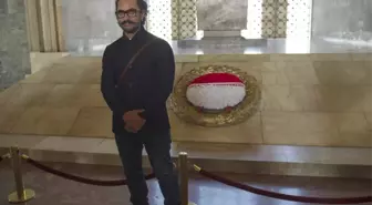 Bollywood Yıldızı Khan Anıtkabir'de