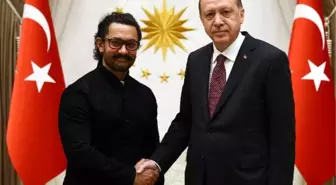 Cumhurbaşkanı Erdoğan Aamir Khan'ı Kabul Etti