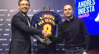 Iniesta'dan 'Ömürlük' İmza