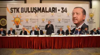 AK Parti Konya İl Teşkilatı'ndan Meslek Odaları ve Stk Buluşmaları