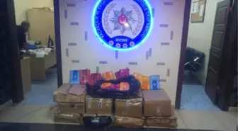 Çekicide 10 Bin Paket Kaçak Sigara Ele Geçirildi