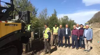 Kaymakam Karacan Köy Yollarında İncelemelerde Bulundu