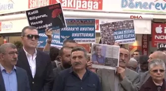 İzmir Ankara Gar Saldırısında Ölenler İzmir'de Anıldı