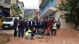 Reşadiye'de Altyapı Çalışmaları İçin Kurban Kesildi