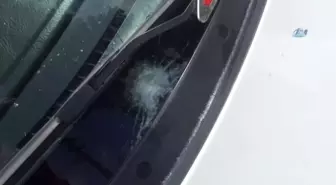 Yorgun Mermi Aracına İsabet Etti