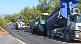 Katı Atık Yolu Asfaltlanıyor