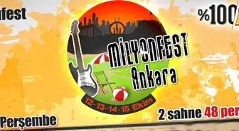 Milyonfest Ankara'nın İkinci Gününde Teoman ve Manga Rüzgarı