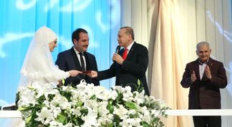 Cumhurbaşkanı Erdoğan Nikah Şahitliği Yaptı