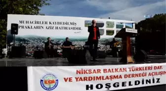 Niksar'da Balkan Türkleri Derneği Lokali Açıldı