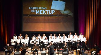 Anadolu'dan Bir Mektup' Adlı Türk Halk Müziği Konseri Dinleyicilerle Buluştu