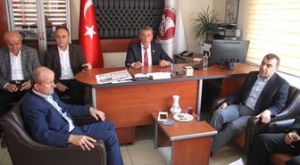 Çolakoğlu'ndan Muhtarlar Derneği'ne Ziyaret