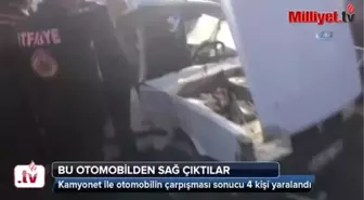 Bu Otomobilden Sağ Çıktılar