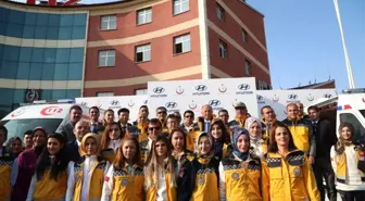 Erzurum 112'e 2 Ambulans Takviyesi