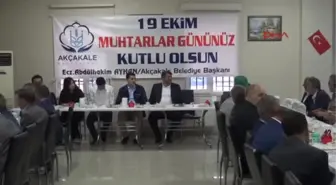 Şanlıurfa Akçakaleli Muhtarlara Yemek