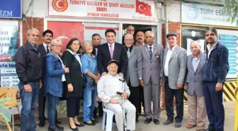 Ayvalık Kaymakamı Görgülüaslan, Gazilere Gezi Sözü Verdi