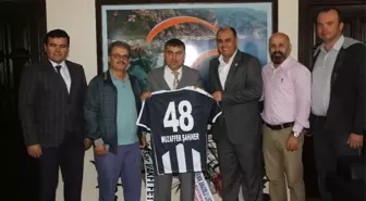 Fethiyespor'dan Kaymakam Şahiner'i Ziyaret