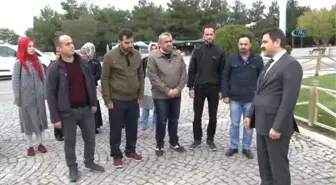 29 Ekim Cumhuriyet Resepsiyonu'na Davetli Olan Madenciler Çanakkale Şehitliği'nde