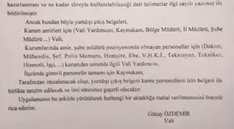 Edirne'de Memurlara, Yurt Dışına Çıkışta 'Yıllık İzin' Şartı