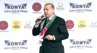 Cumhurbaşkanı Erdoğan Konya'da