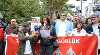 Kadıköy'de 'Tutuklu Gazeteciler İçin Özgürlük' Yürüyüşü