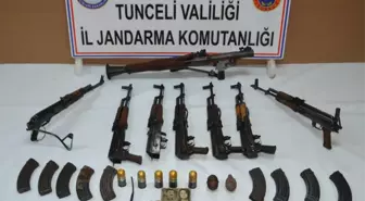 Tunceli'de PKK'nın Silah Deposu Ele Geçirildi