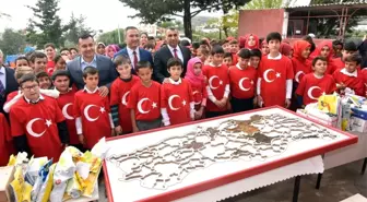 81 İlden Gelen Toprakla Türkiye Haritası Yaptılar