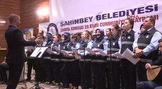Gaziantep Zabıta Korosu'ndan Cumhuriyet Konseri