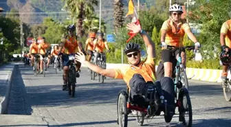 Köyceğiz'de Güz Zamanı Bisiklet Turu Gerçekleştirildi