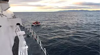 Ayvalık'ta 24 Suriyeli Kaçak Göçmen Yakalandı