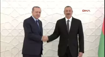 Erdoğan, Aliyev Görüşmesi Öncesi Resmi Tören