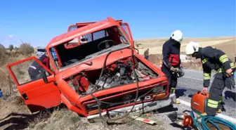 Yozgat'ta Kaza: 1 Ölü, 1 Yaralı