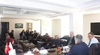 Hisarcık AK Parti İlçe Yönetimi, Belediye Meclis Toplantısı'na Katıldı