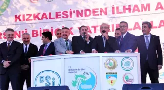 Bakan Eroğlu ve Bakan Elvan, Mersin'de 21 Tesisin Temelini Attı