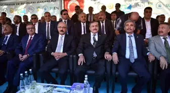 Bakanlar Elvan ve Eroğlu Mersin'de